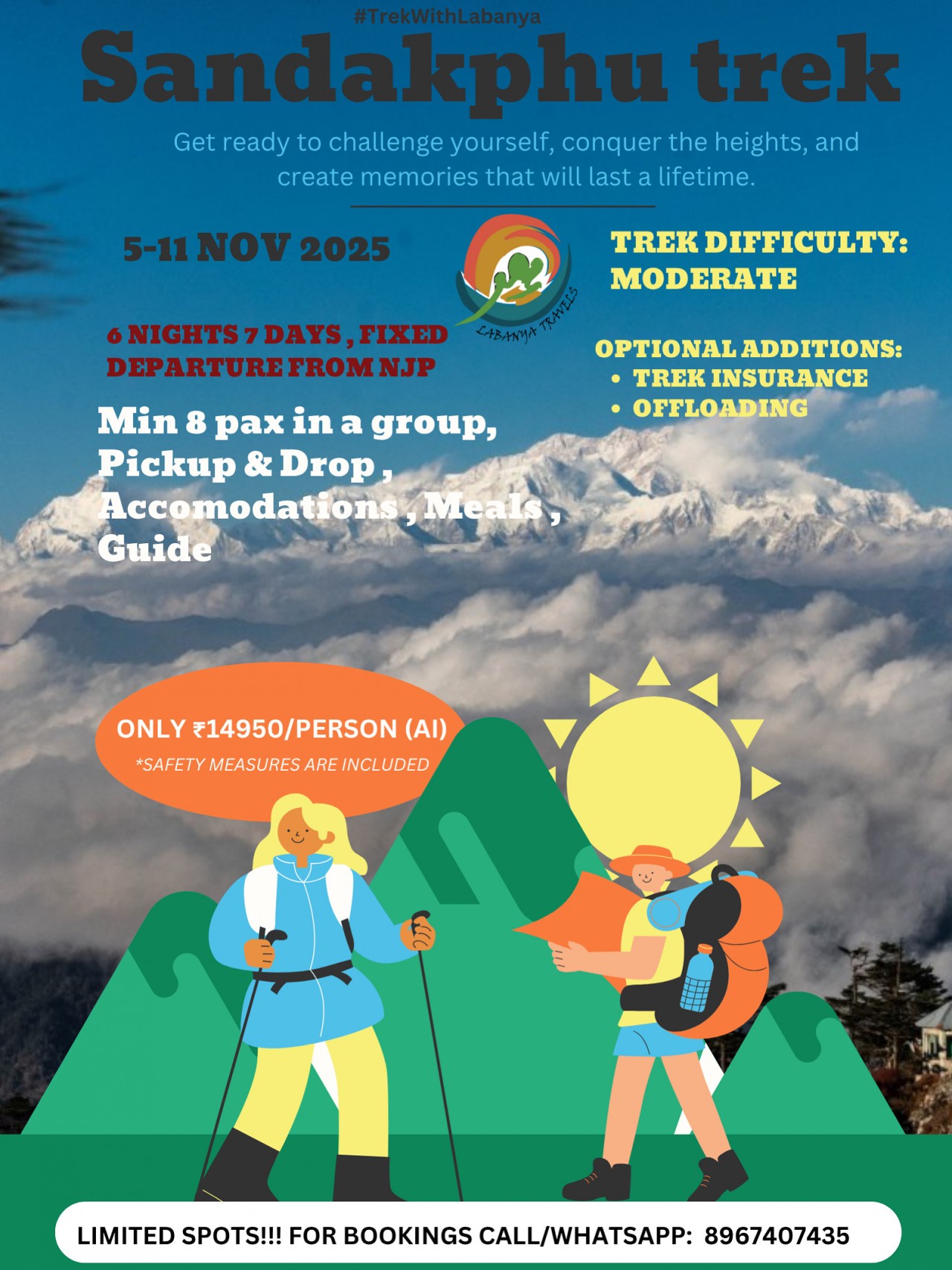 Sandakphu Trek | Labanya Travels